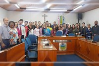 Câmara de Itapeva recebe alunos da rede municipal de ensino