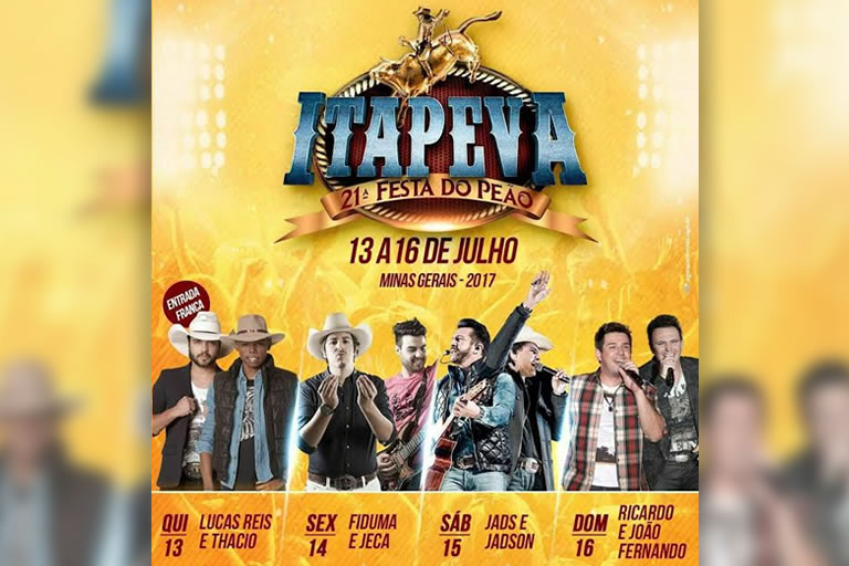 Informativo - 21ª Festa do Peão de Itapeva