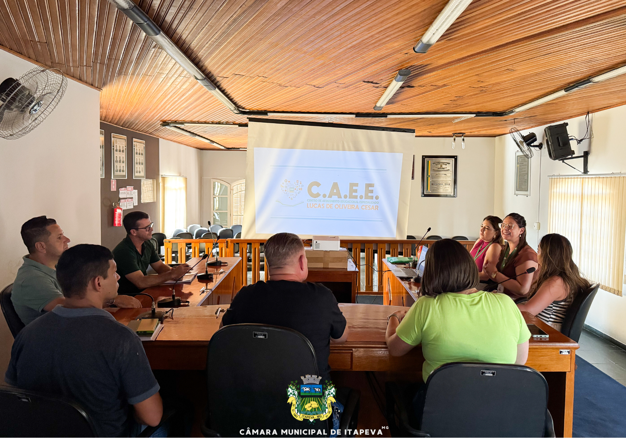 Reunião dos Vereadores com Educação Sobre o CAEE