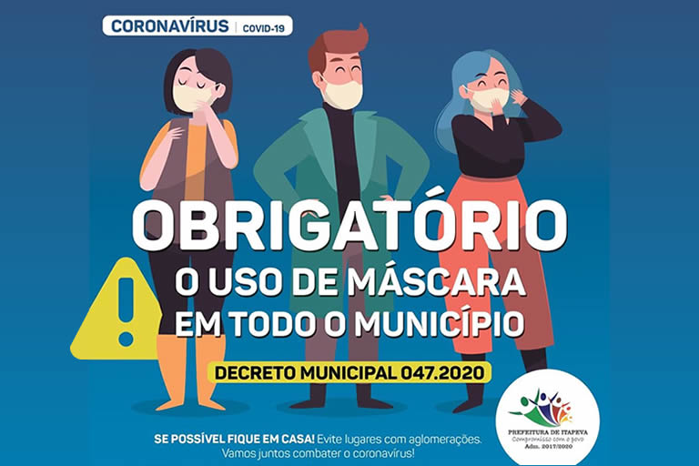 Uso Obrigatório de Máscara